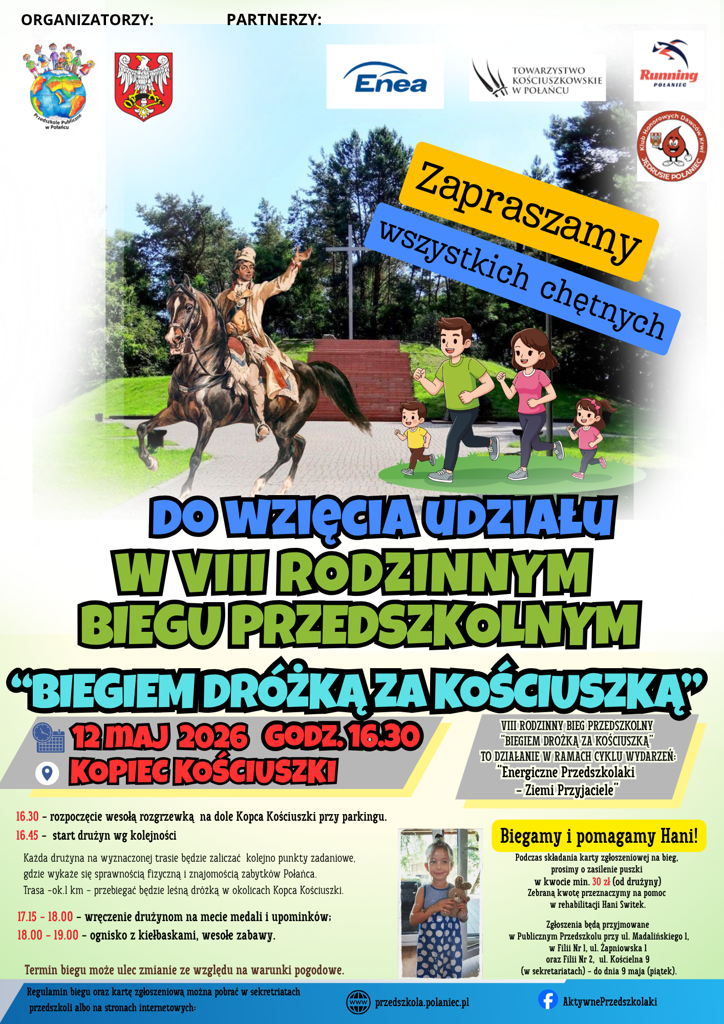BIEGIEM DR&Oacute;ŻKĄ ZA KOŚCIUSZKĄ